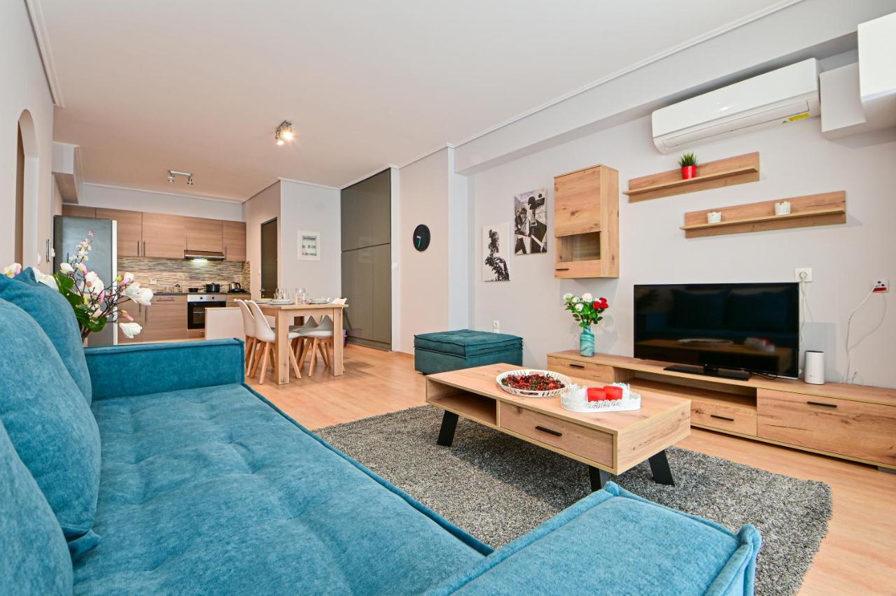 Апартаменты Modern Flat In The Heart Of Port Of Пирей Экстерьер фото